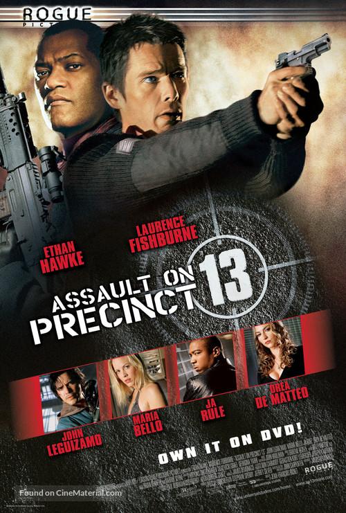 Assault On Precinct 13 - Video release movie poster