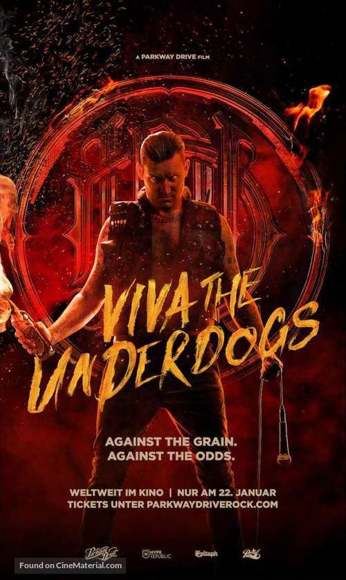 Viva the Underdogs - German Movie Poster