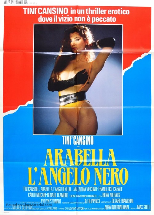 Arabella l&#039;angelo nero - Italian Movie Poster