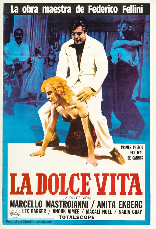 La dolce vita - Argentinian Movie Poster
