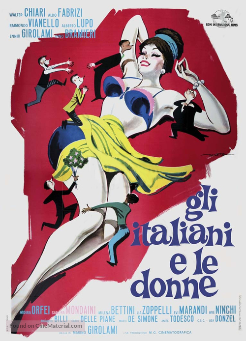 Gli italiani e le donne - Italian Movie Poster