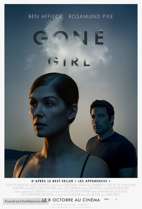 Gone Girl - French Movie Poster