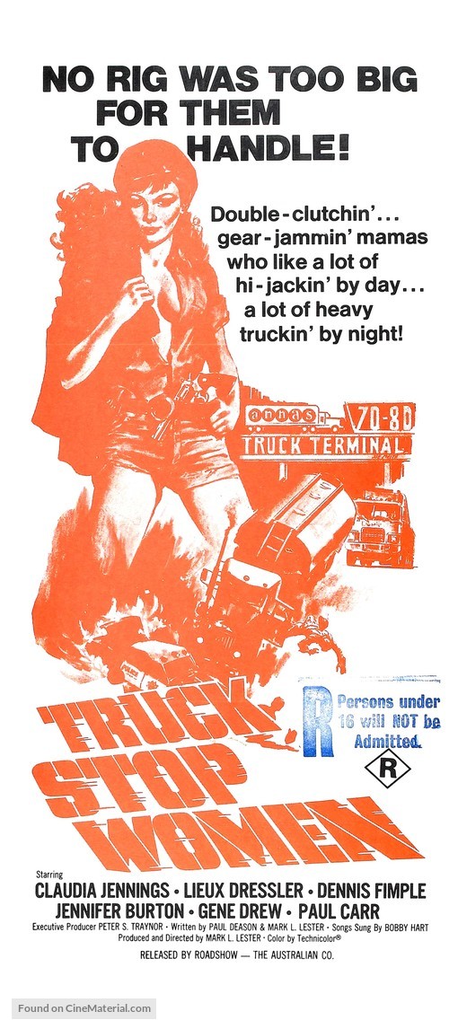 Truck Stop Women - Australian Movie Poster