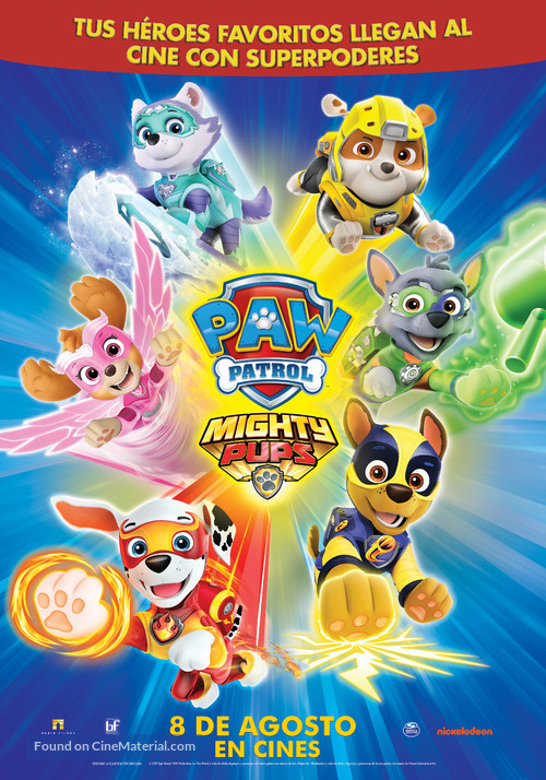 &quot;PAW Patrol&quot; - Chilean Movie Poster