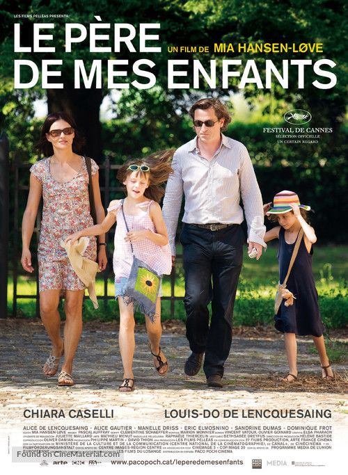 Le p&egrave;re de mes enfants - Spanish Movie Poster