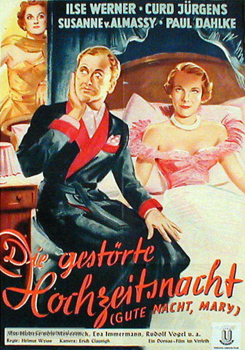 Die gest&ouml;rte Hochzeitsnacht - German Movie Poster