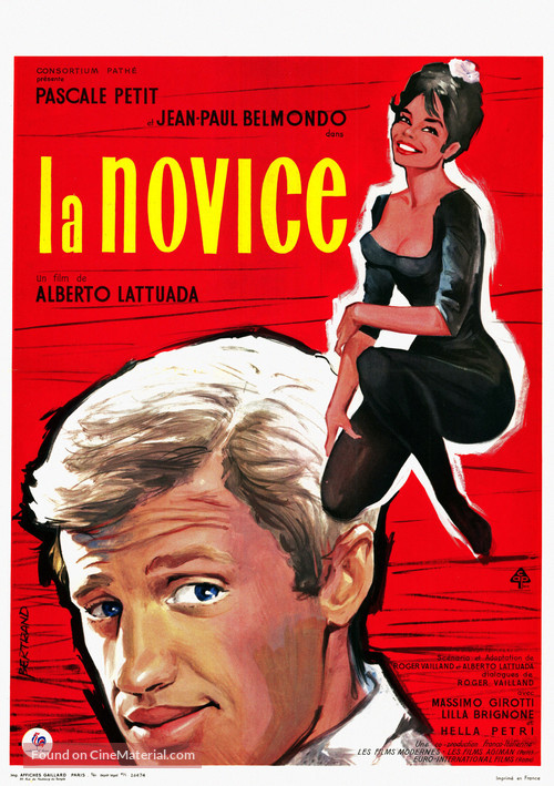 Lettere di una novizia - French Movie Poster