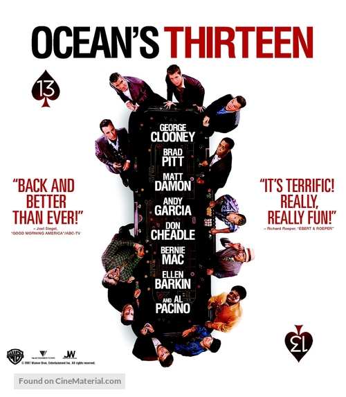 Ocean&#039;s Thirteen - Movie Poster