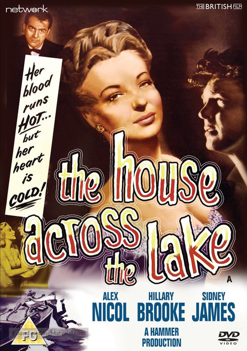 The House Across the Lake - British DVD movie cover