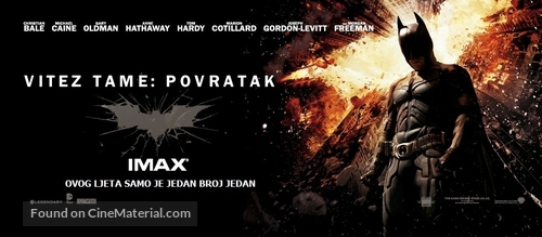 The Dark Knight Rises - Croatian Movie Poster