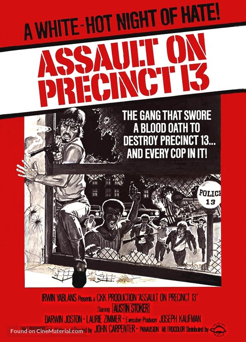 Assault on Precinct 13 - Movie Poster