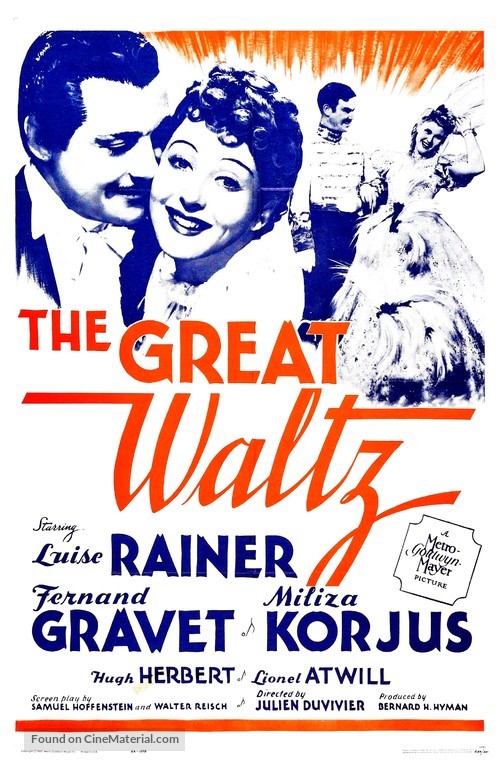 The Great Waltz - Movie Poster