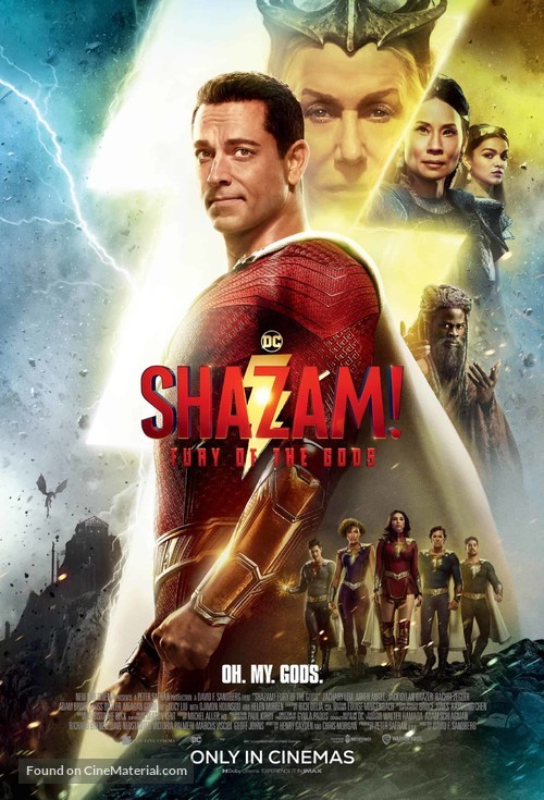 Shazam! Fury of the Gods - British Movie Poster