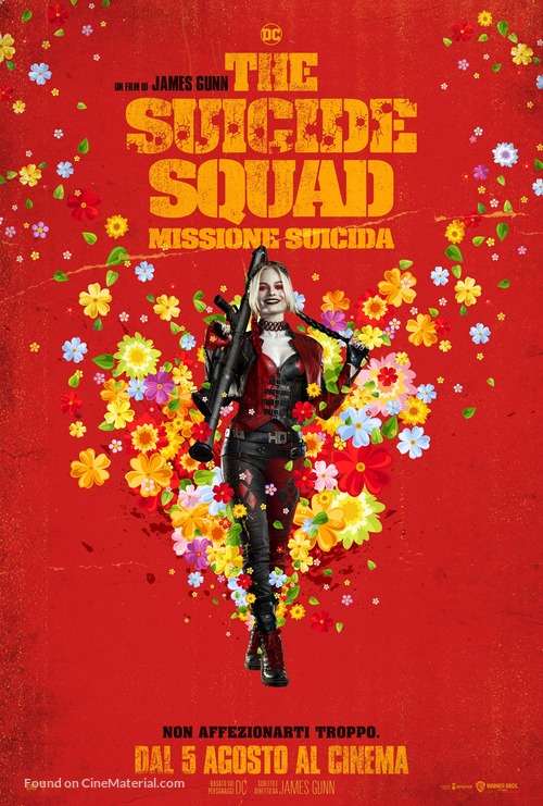 The Suicide Squad - Italian Movie Poster