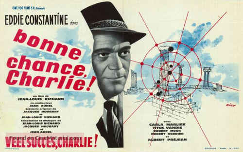 Bonne chance, Charlie - Belgian Movie Poster