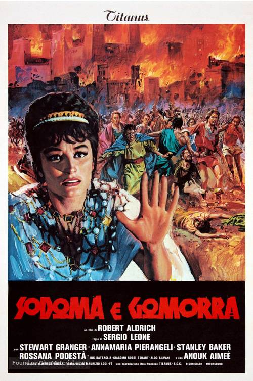 Sodom and Gomorrah - Italian Movie Poster