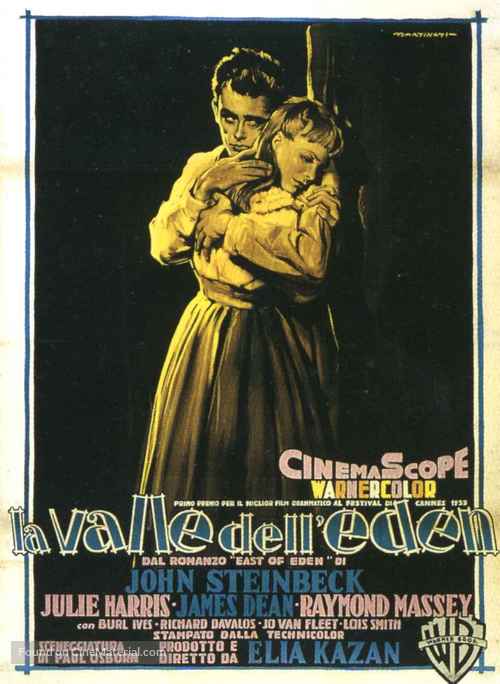 East of Eden - Italian Movie Poster