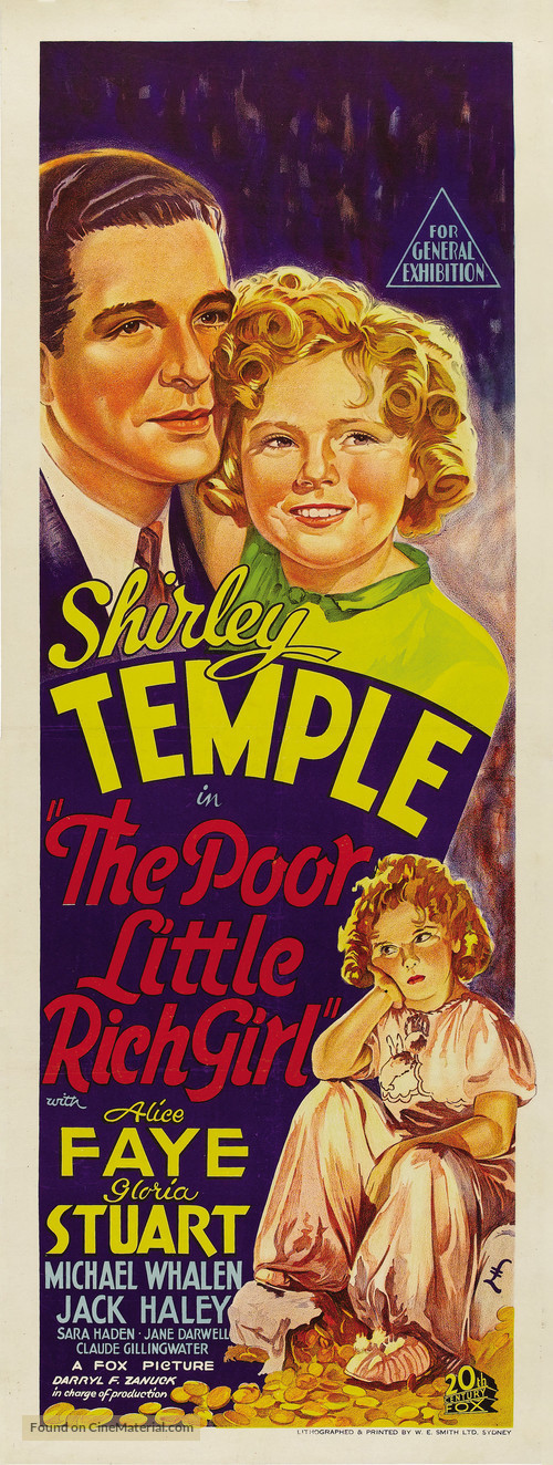 Poor Little Rich Girl - Australian Movie Poster