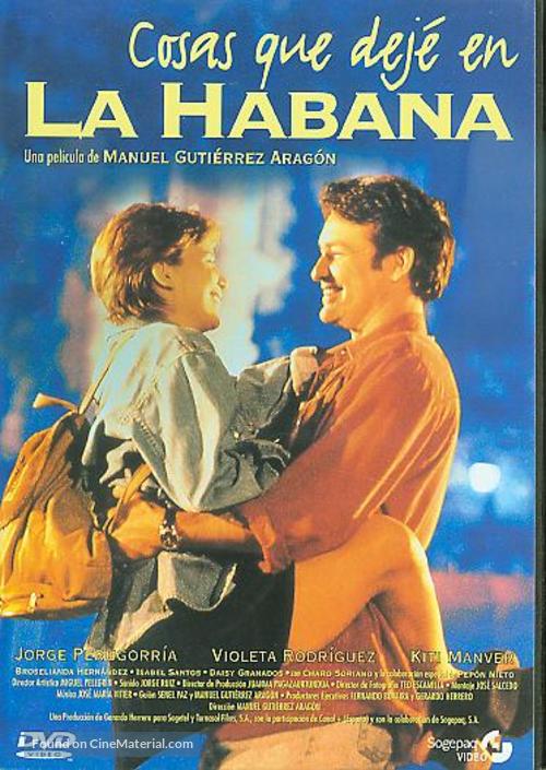 Cosas que dej&eacute; en La Habana - Spanish Movie Cover