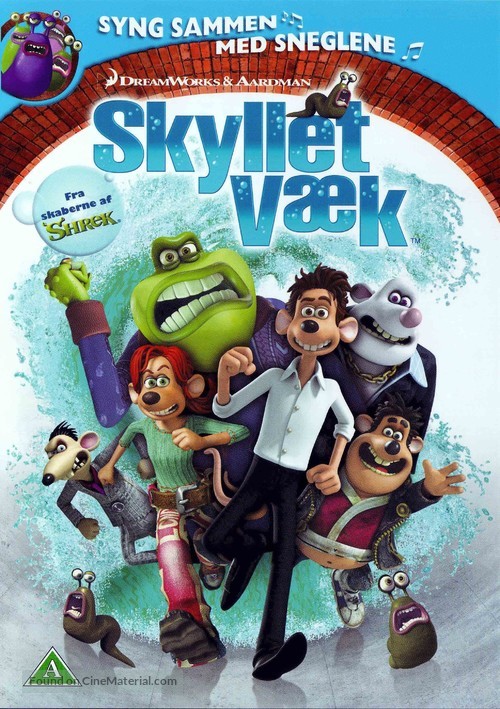 Flushed Away - Danish Movie Cover