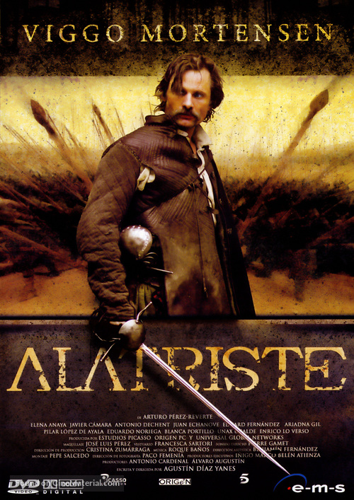 Alatriste - German Movie Cover