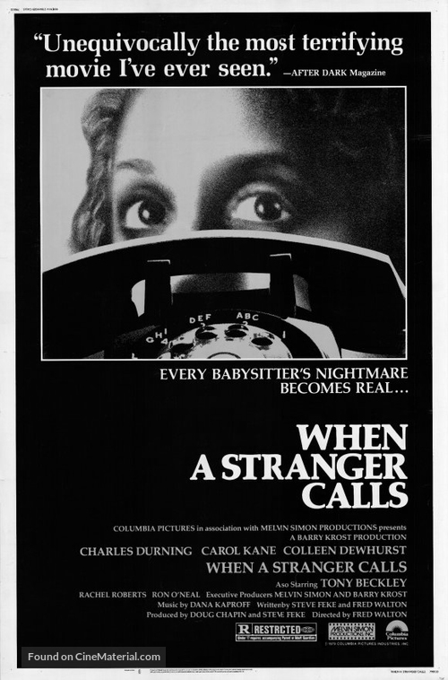 When a Stranger Calls - Movie Poster