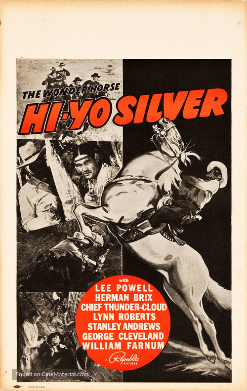 Hi-Yo Silver - Movie Poster