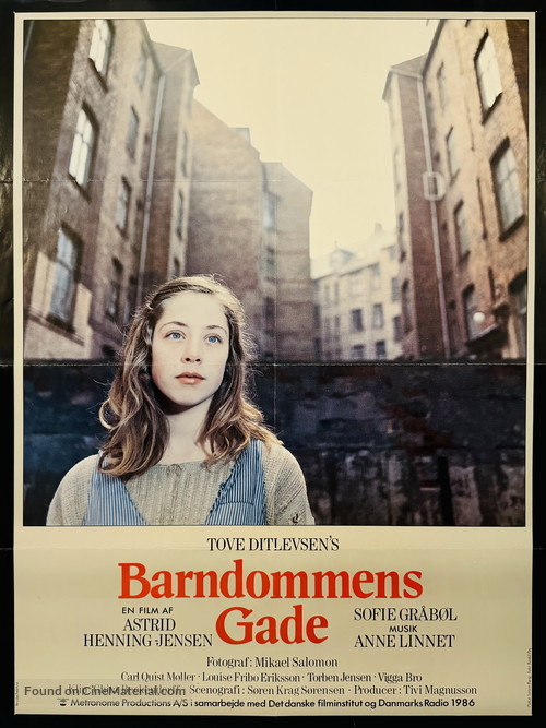 Barndommens gade - Danish Movie Poster