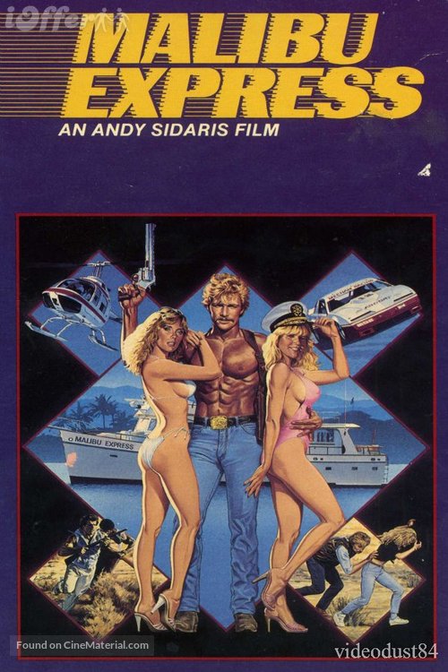 Malibu Express - VHS movie cover