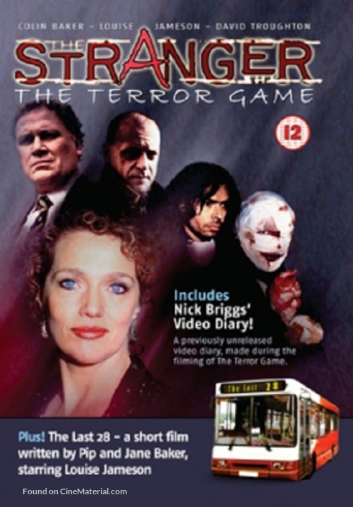 The Stranger: The Terror Game - British DVD movie cover