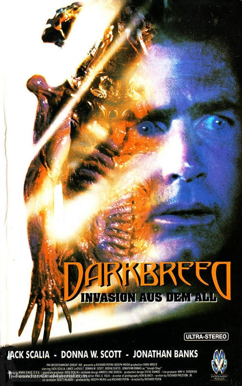 Dark Breed - German VHS movie cover