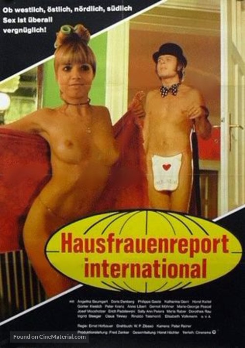 Hausfrauen Report international - German Movie Poster