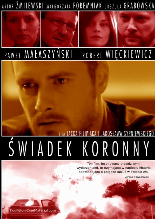 Swiadek koronny - Polish poster