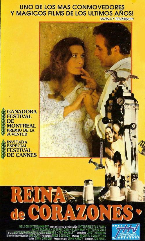 Queen of Hearts - Argentinian VHS movie cover