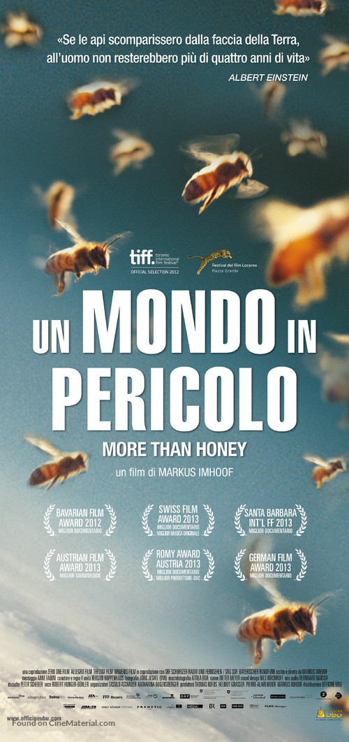 More Than Honey - Italian Movie Poster