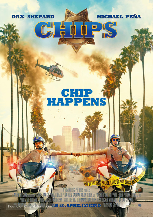 CHiPs - German Movie Poster