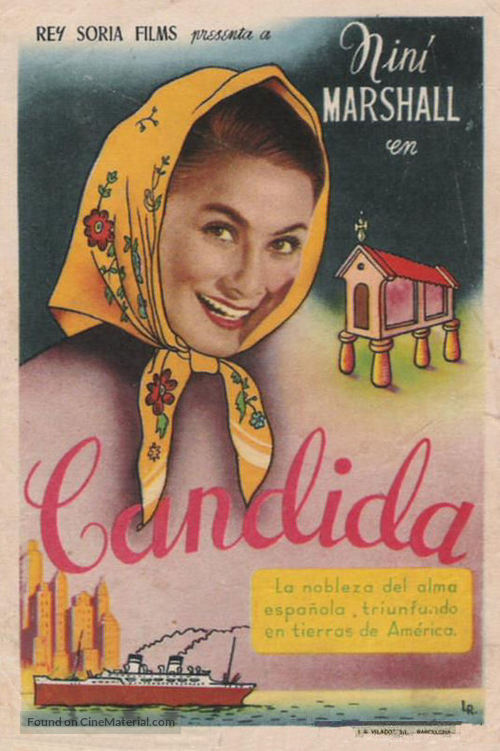 C&aacute;ndida - Spanish Movie Poster