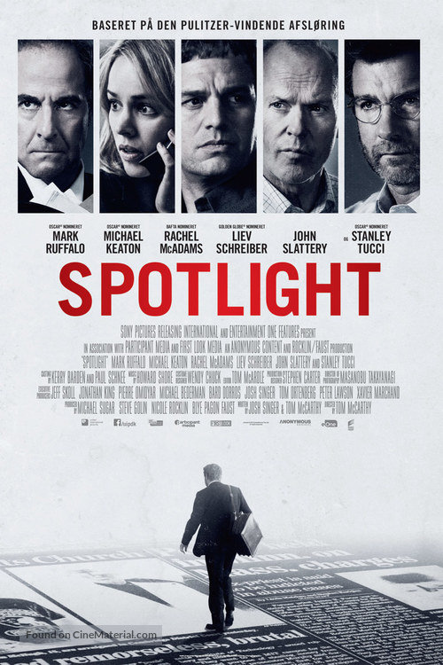 Spotlight - Danish Movie Poster