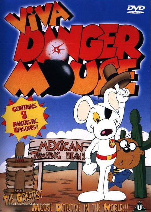 &quot;Danger Mouse&quot; - British DVD movie cover