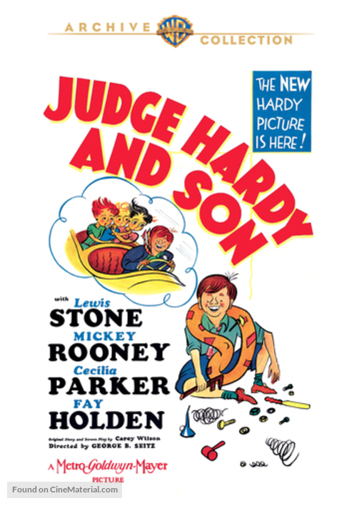 Judge Hardy and Son - DVD movie cover