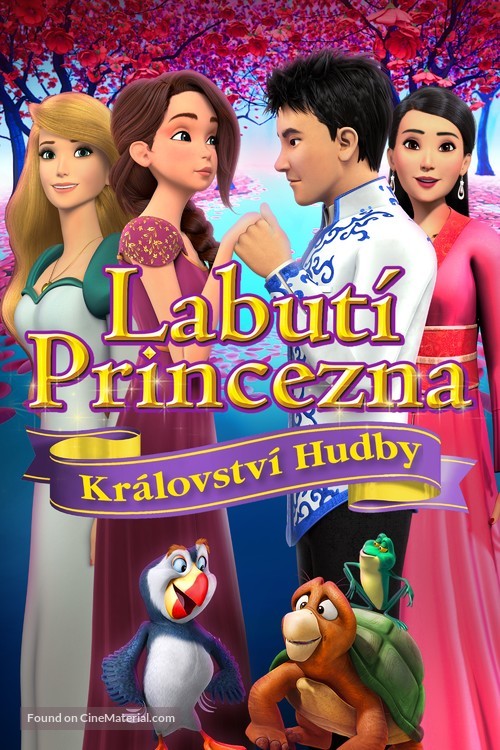 The Swan Princess: Kingdom of Music - Czech Movie Cover