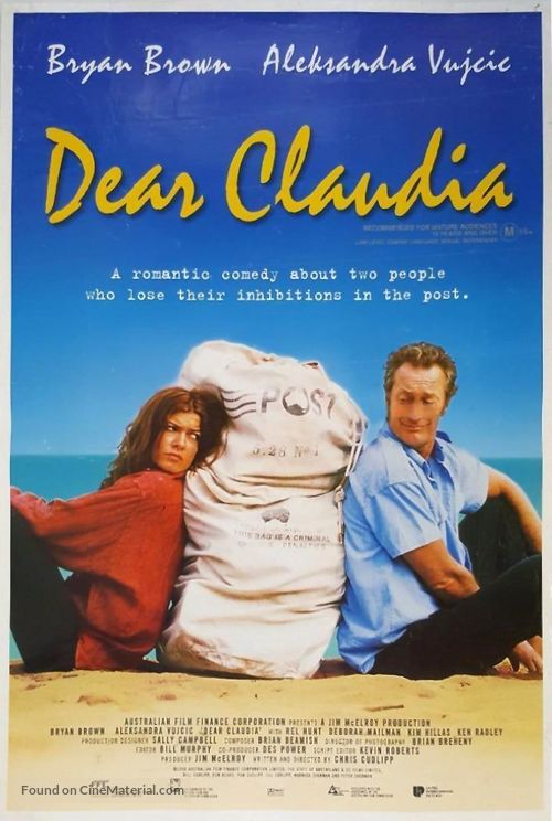 Dear Claudia - Australian Movie Poster