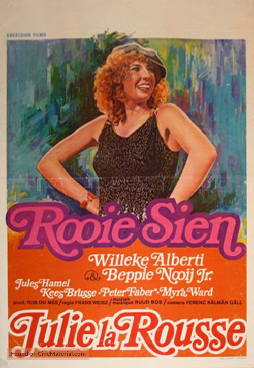 Rooie Sien - Belgian Movie Poster