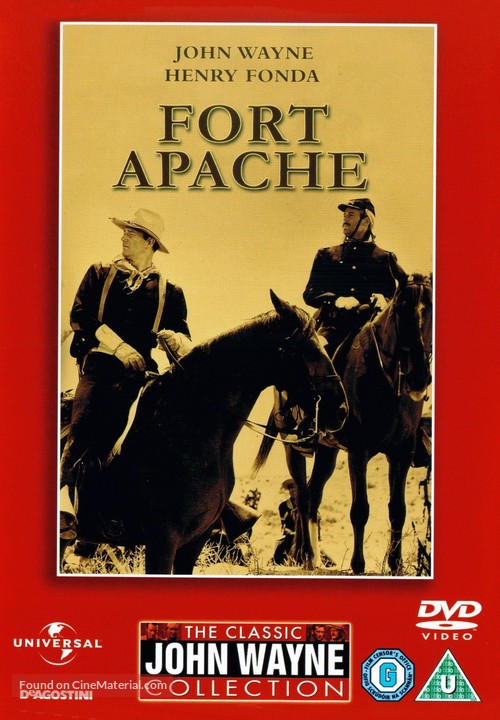 Fort Apache - British DVD movie cover
