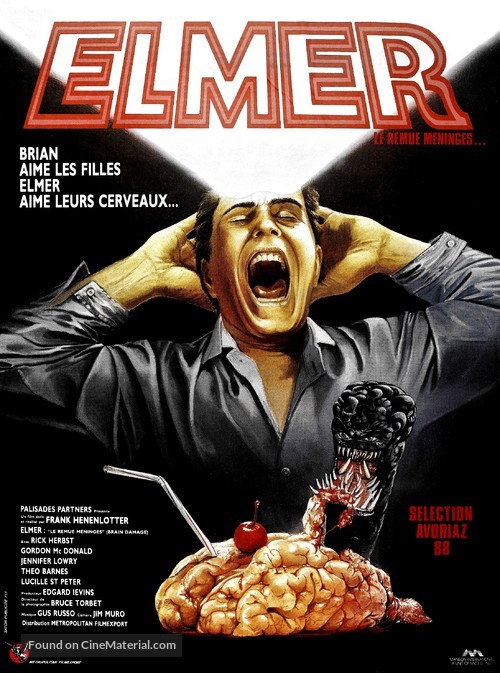Brain Damage - French Movie Poster