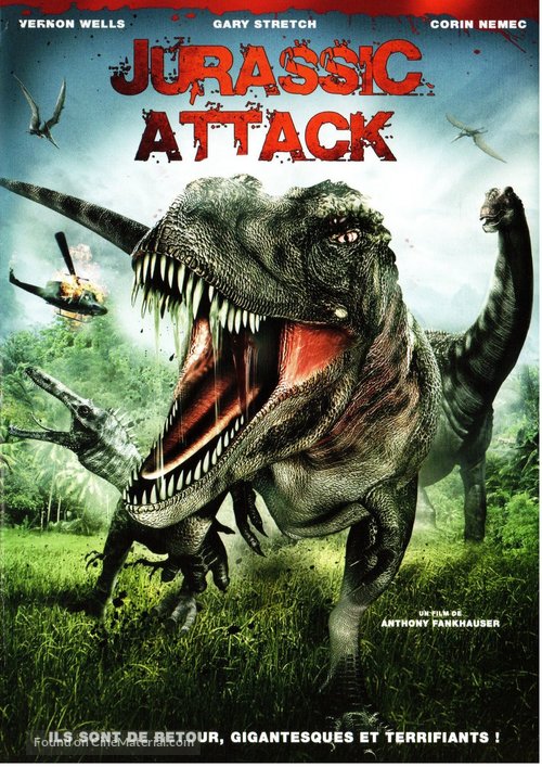 Jurassic Attack - French DVD movie cover