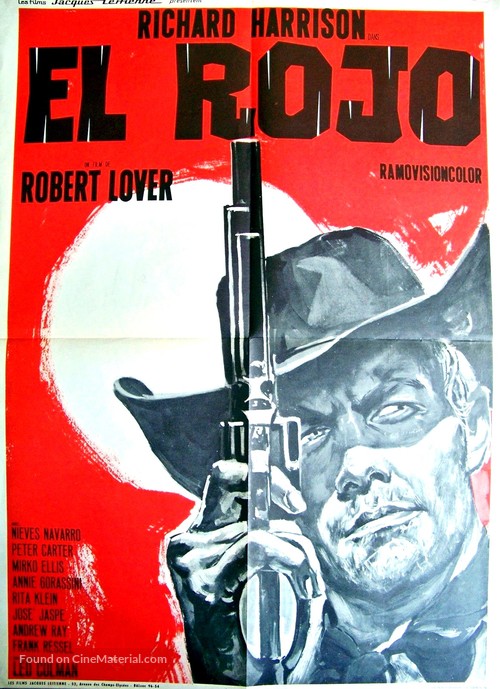 El rojo - French Movie Poster