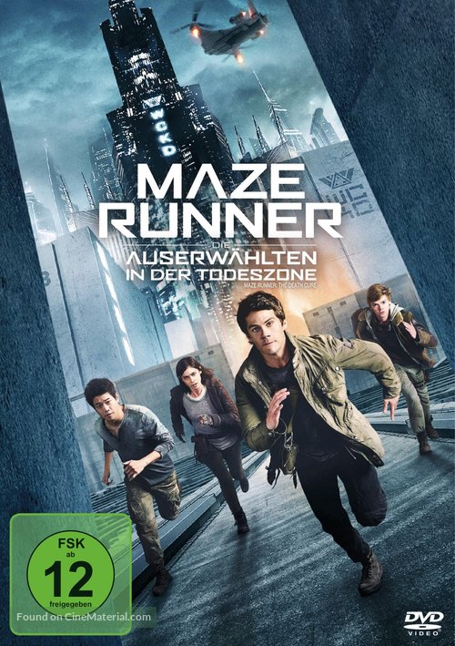 Maze Runner: The Death Cure - German Movie Cover