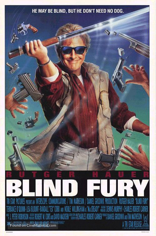 Blind Fury - Movie Poster