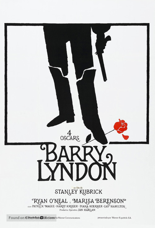 Barry Lyndon - Spanish Movie Poster